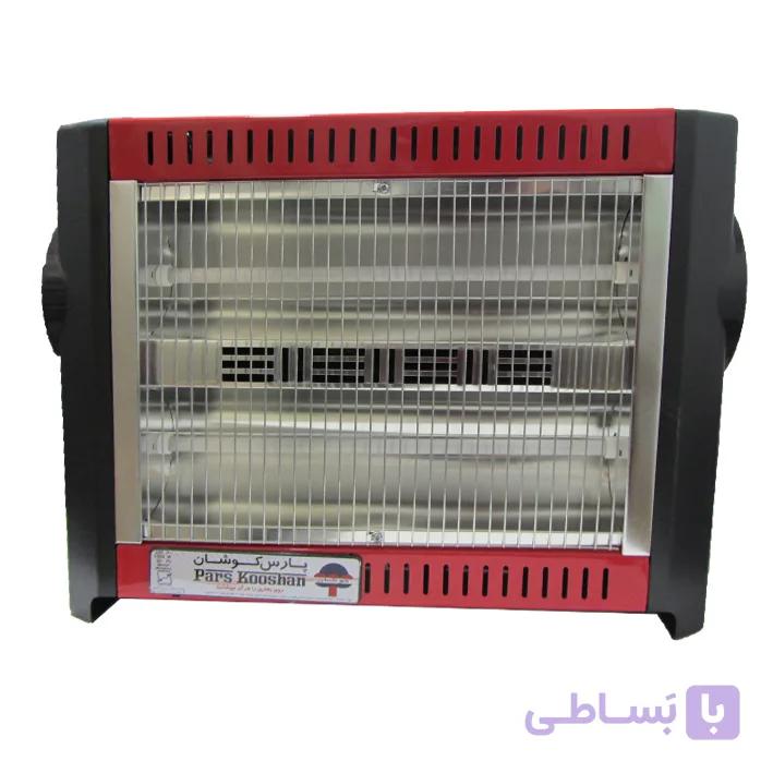 بخاری برقی پارس کوشان مدل مینیاتور فن دار — تصویر 1