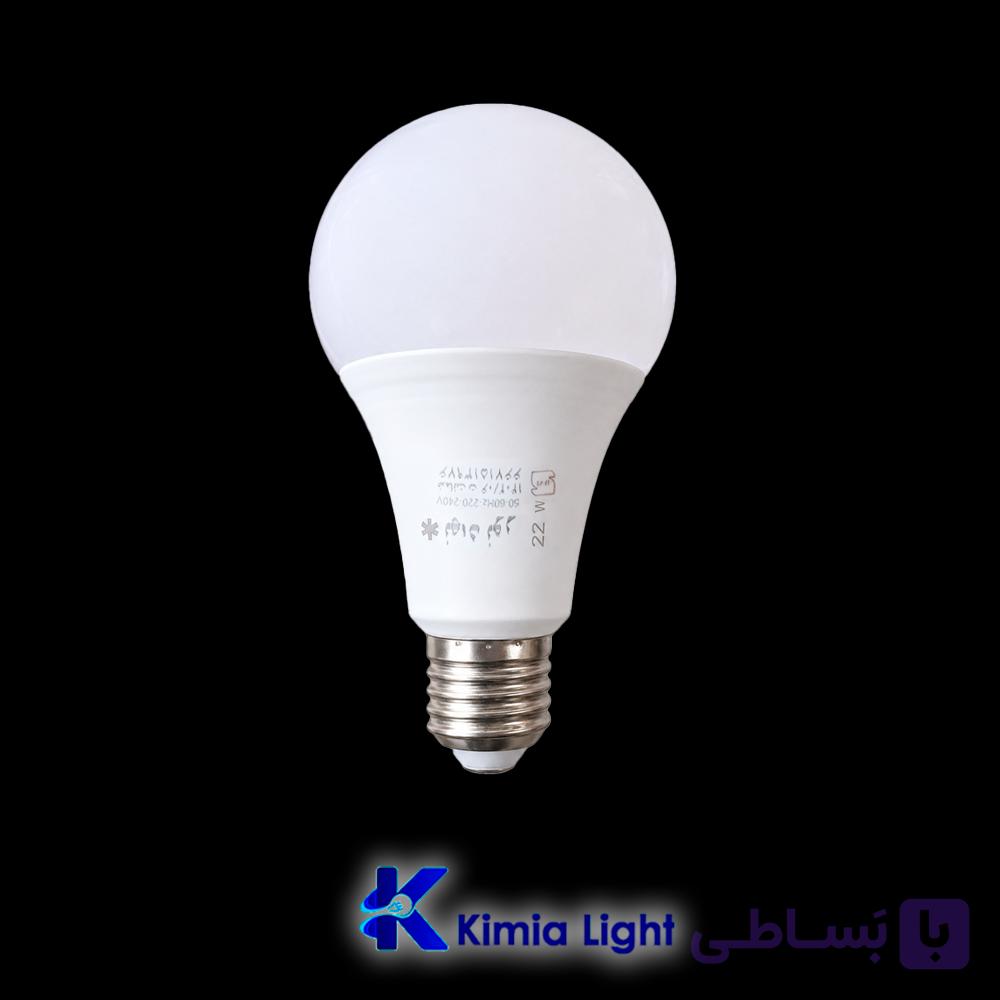 لامپ 22 وات حبابی نهادنور — تصویر 1