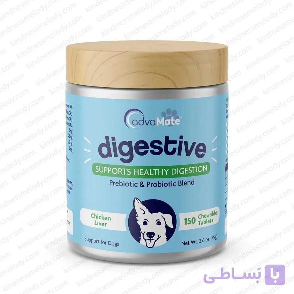 مکمل پروبیوتیک سگ و گربه ادواکر Advacare Probiotic for Dogs and Cats بسته ۱۵۰ عددی