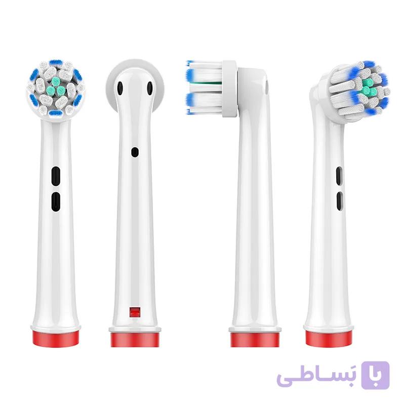 یدک مسواک برقی بسته 4 عددی — تصویر 1