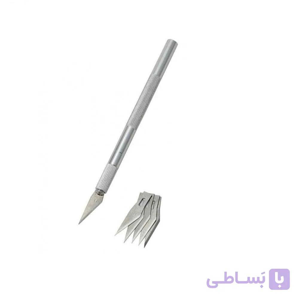کاتر قلمی با تیغ یدک — تصویر 1