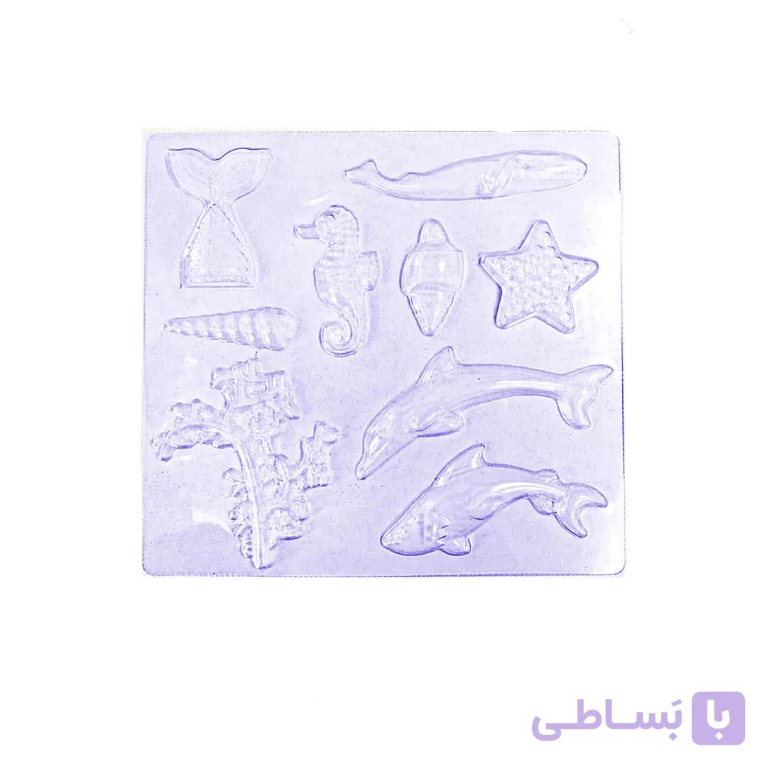 طلق شکلات آبزیان دریایی — تصویر 1