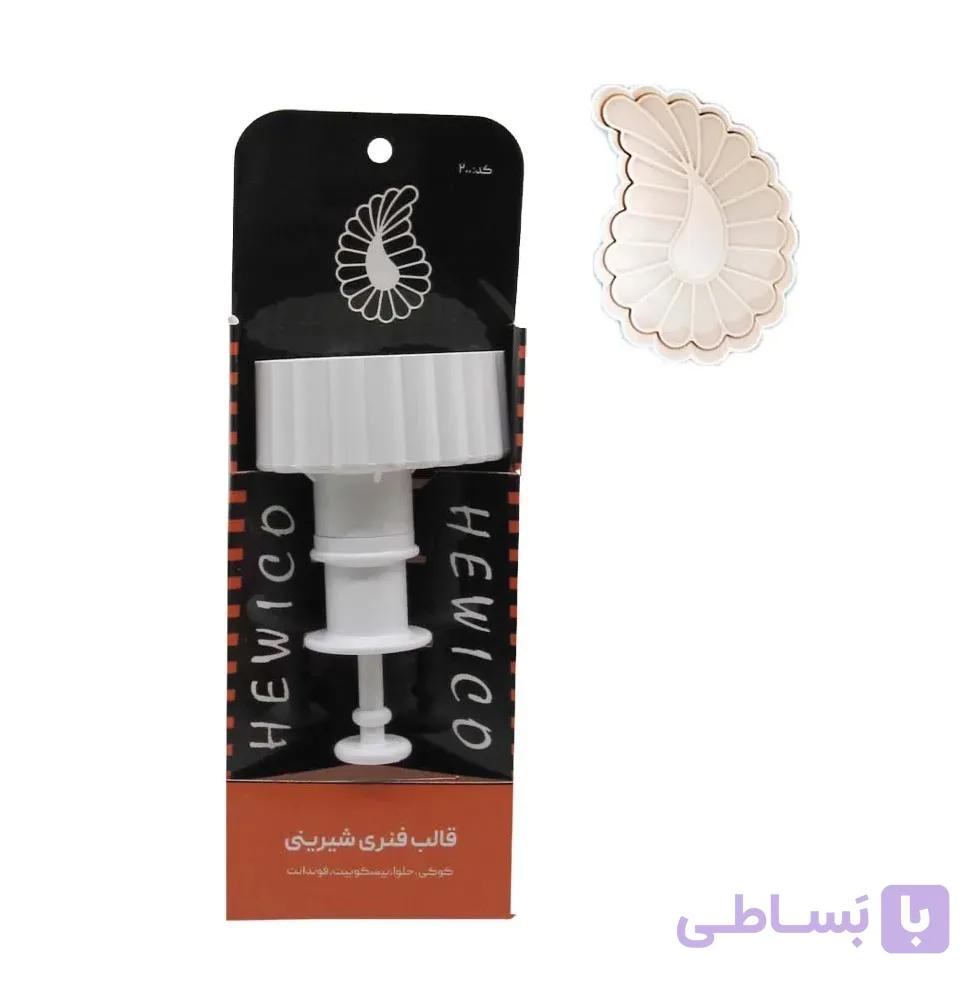 کاتر فشاری تکی طرح بته جقه — تصویر 1