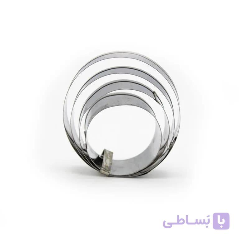 کاتر شیرینی پزی گرد 4 عددی — تصویر 1