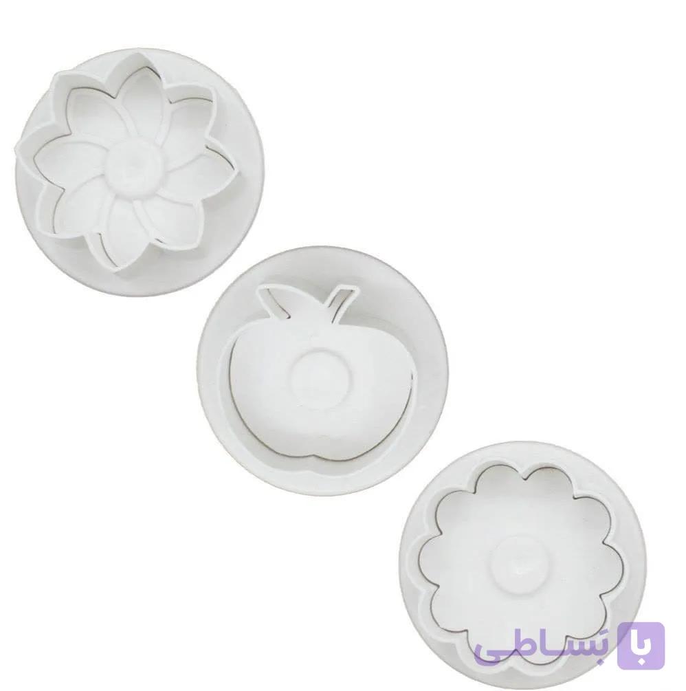کاتر فشاری گل و سیب — تصویر 1