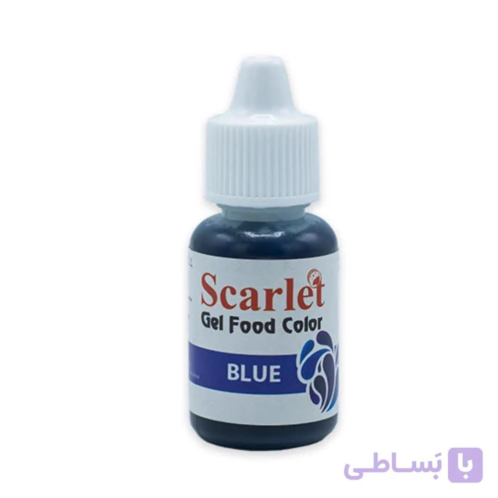 رنگ ژله ای 25 گرمی آبی اسکارلت