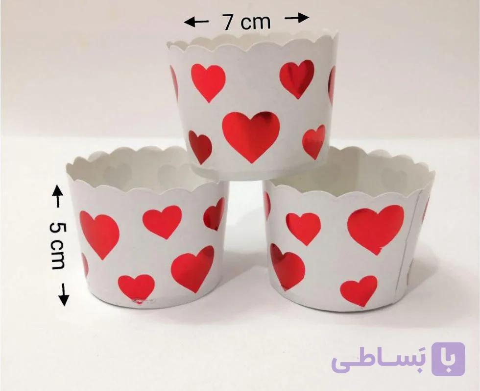 کپسول کاپ کیک لیزری قرمز تکی