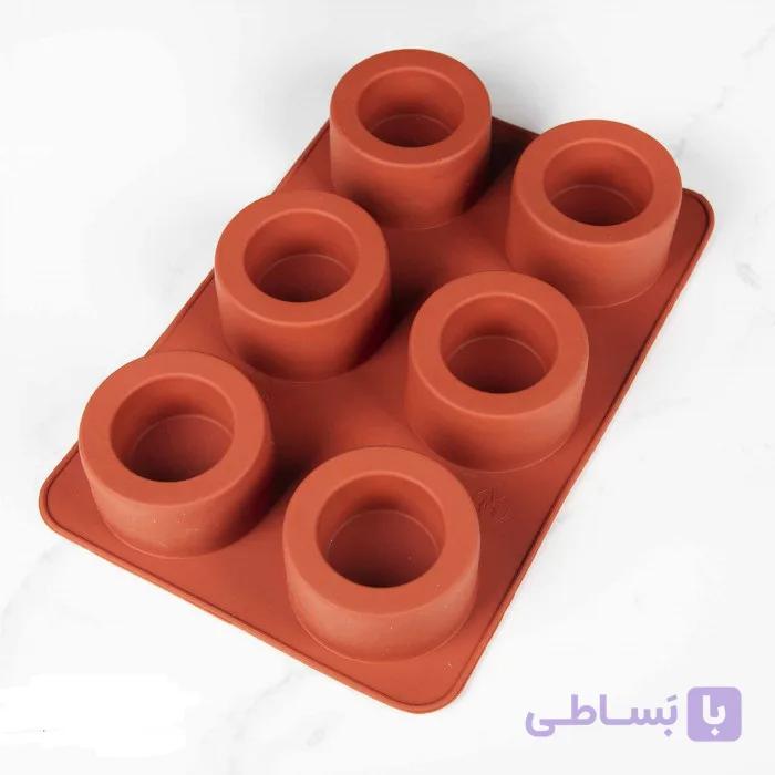 قالب سیلیکونی دسر فانوسی 6 خانه — تصویر 1