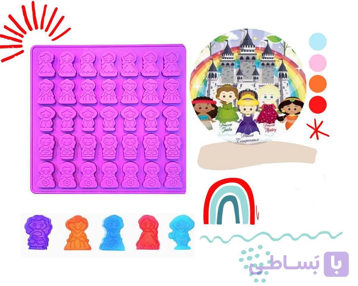 قالب سیلیکونی پاستیل پرنسس