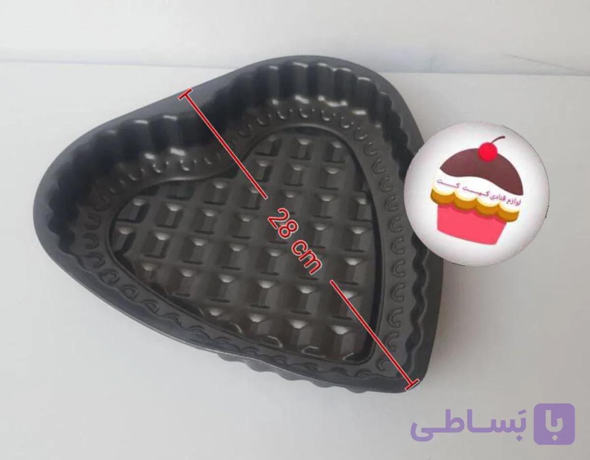 قالب تفلون قلب طرحدار — تصویر 1