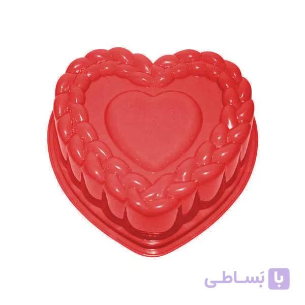 قالب ژله قلب طرح بافت — تصویر 1
