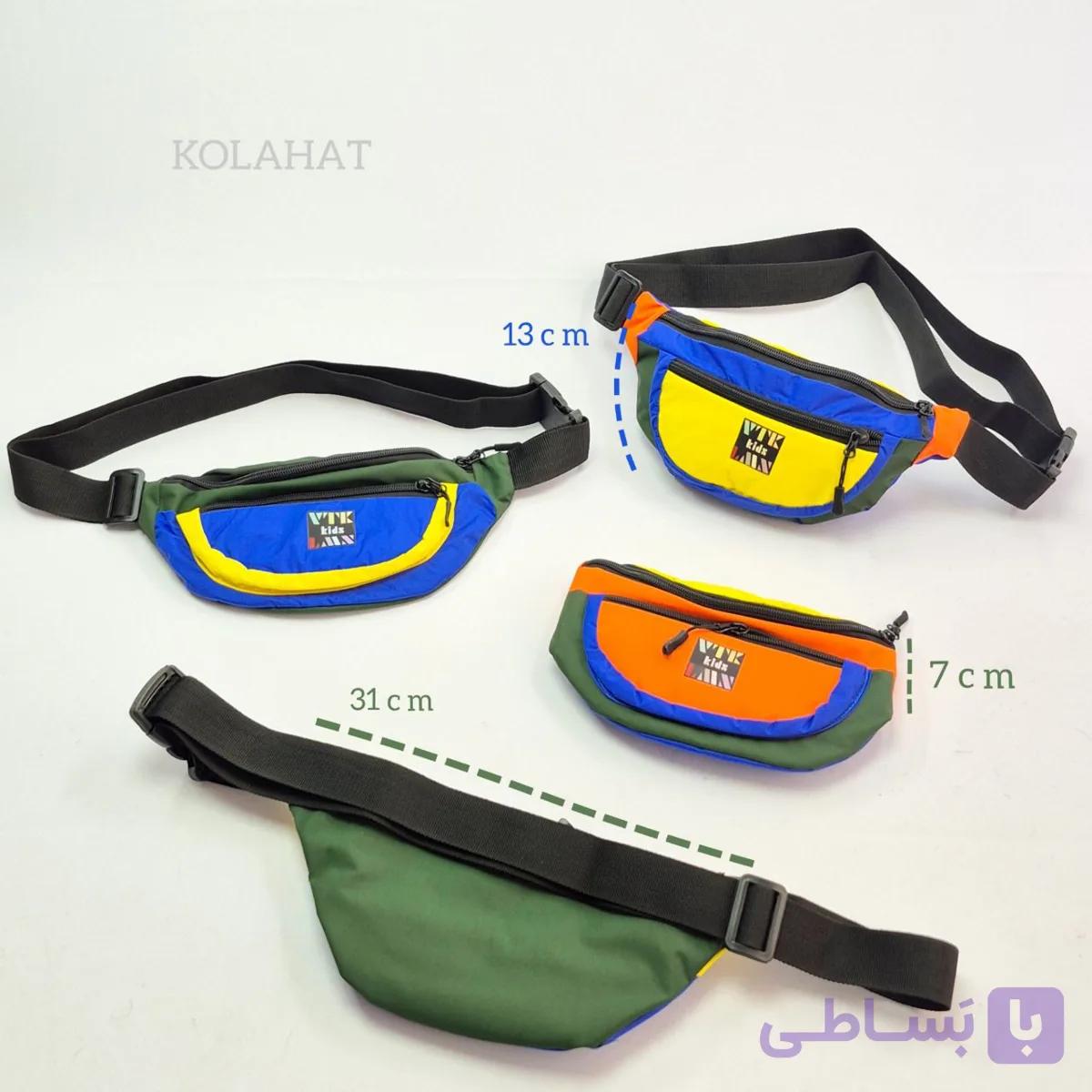 کیف کمری هفت رنگ شمعی عمده