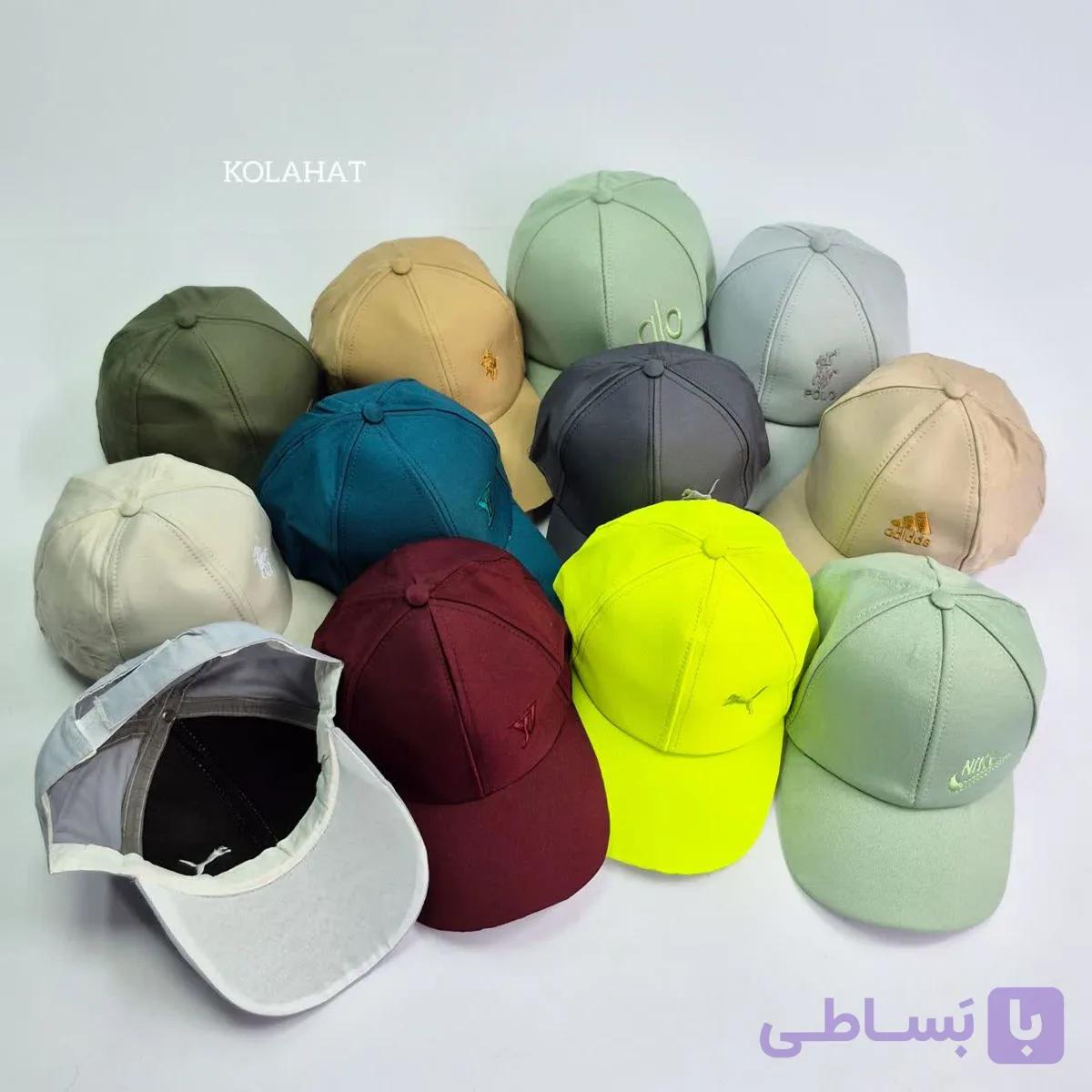 کلاه بیسبالی بزرگسال گلدوزی میکس