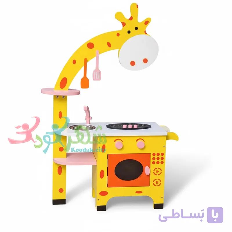 آشپزخانه کودک طرح زرافه — تصویر 1
