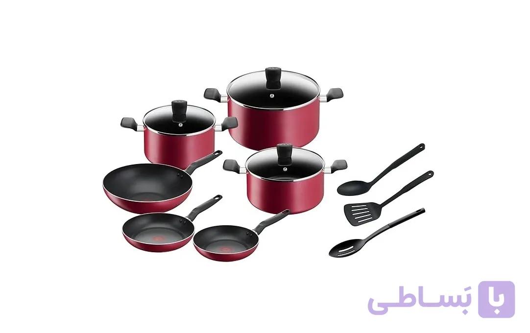 سرویس قابلمه 12 پارچه تفال مدل B460sc84 — تصویر 1