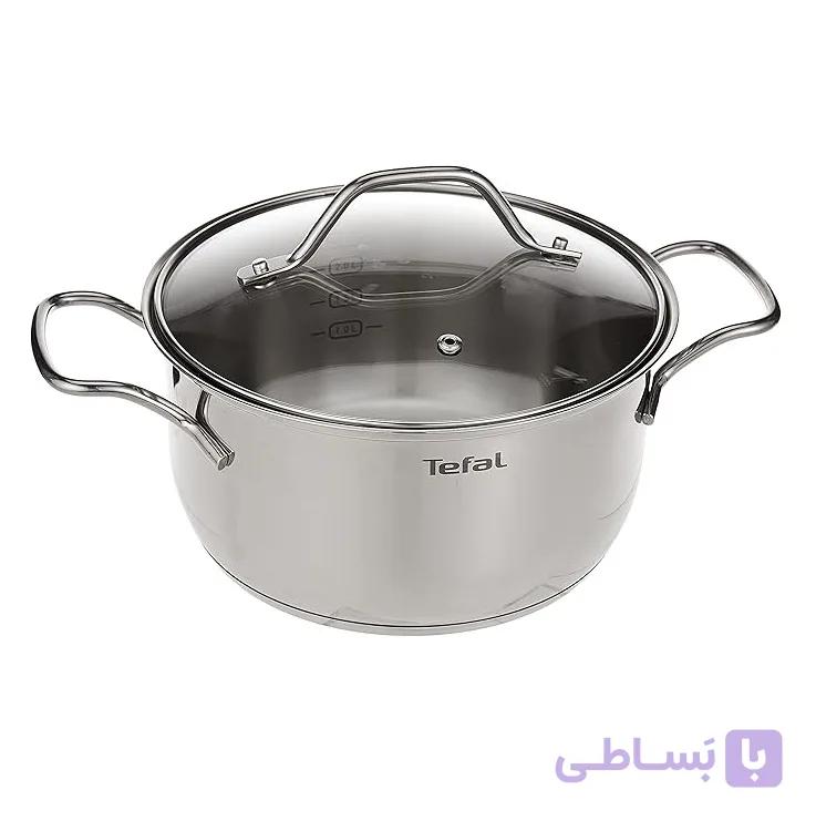 قابلمه تفال استیل سایز 20 مدل B8644474 — تصویر 1