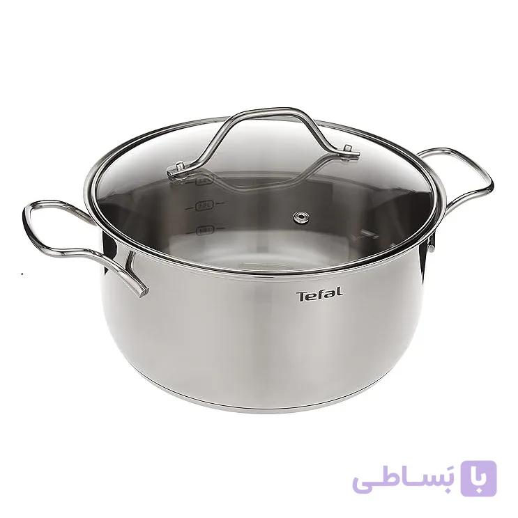 قابلمه تفال استیل سایز 24 مدل B8644674 — تصویر 1