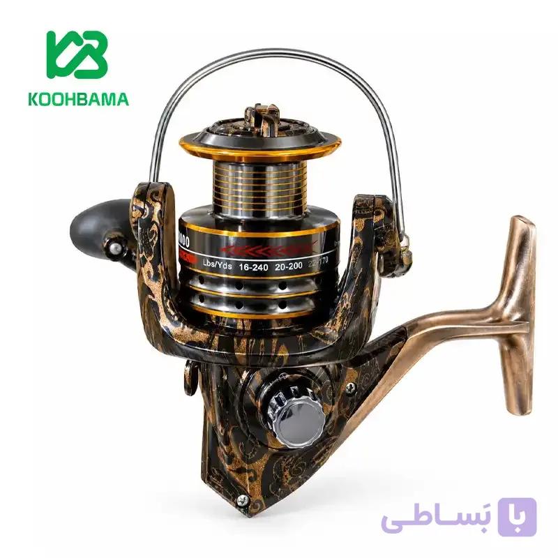 چرخ ماهیگیری HE 4000 اسپول فلزی — تصویر 1