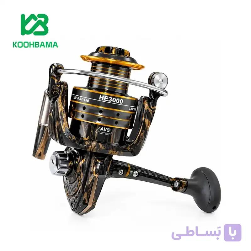 چرخ ماهیگیری HE 3000  اسپول فلزی — تصویر 1