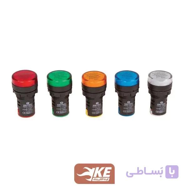 چراغ سیگنال 24 ولت قطر 22 میلی Seven مدل AD22-22DS — تصویر 1