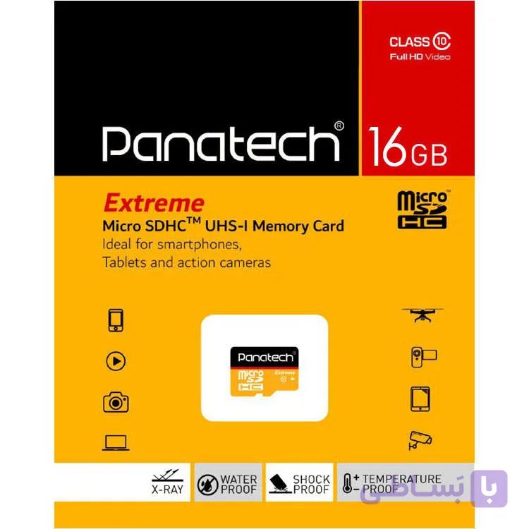 رم میکرو 16 گیگ پاناتک Panatech Extreme U1 C10Panatech C10 16GB Micro SD Card
