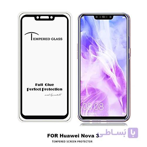 گلس محافظ صفحه نمایش میتوبل فول تمام صفحه هواوی Huawei Nova 3iMTB Screen Protector For Huawei Nova 3i