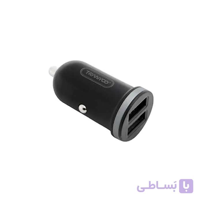 شارژر فندکی ترانیو مدل C2Tranyoo car charger c2