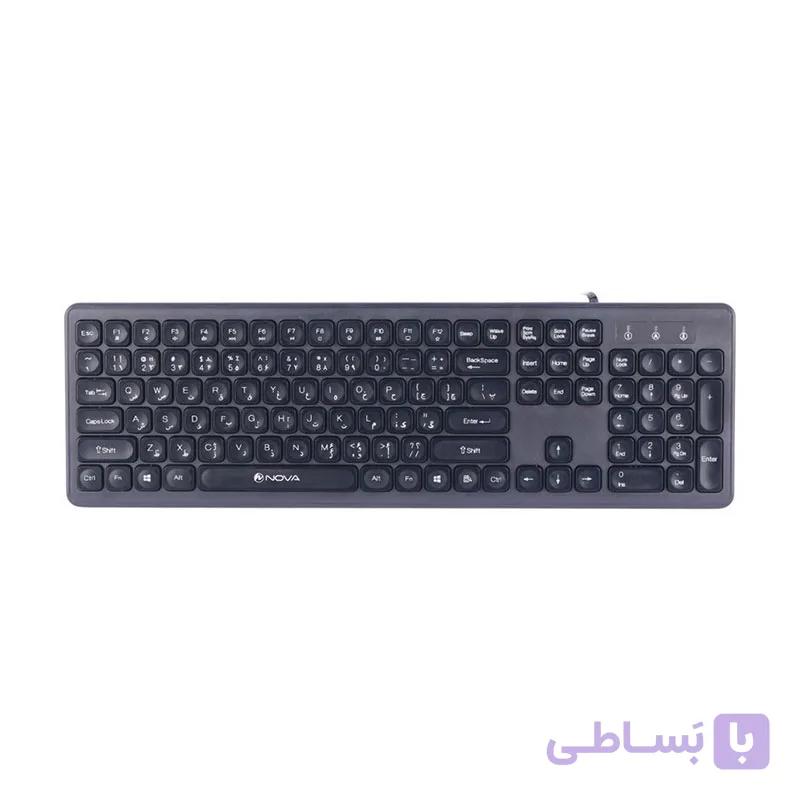 کیبورد با سیم نوا مدل NK- 101 — تصویر 1