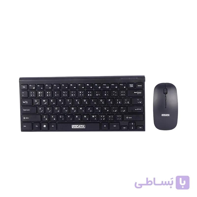 کیبورد و ماوس بی سیم سادیتا مدل SKM-2402 WL — تصویر 1
