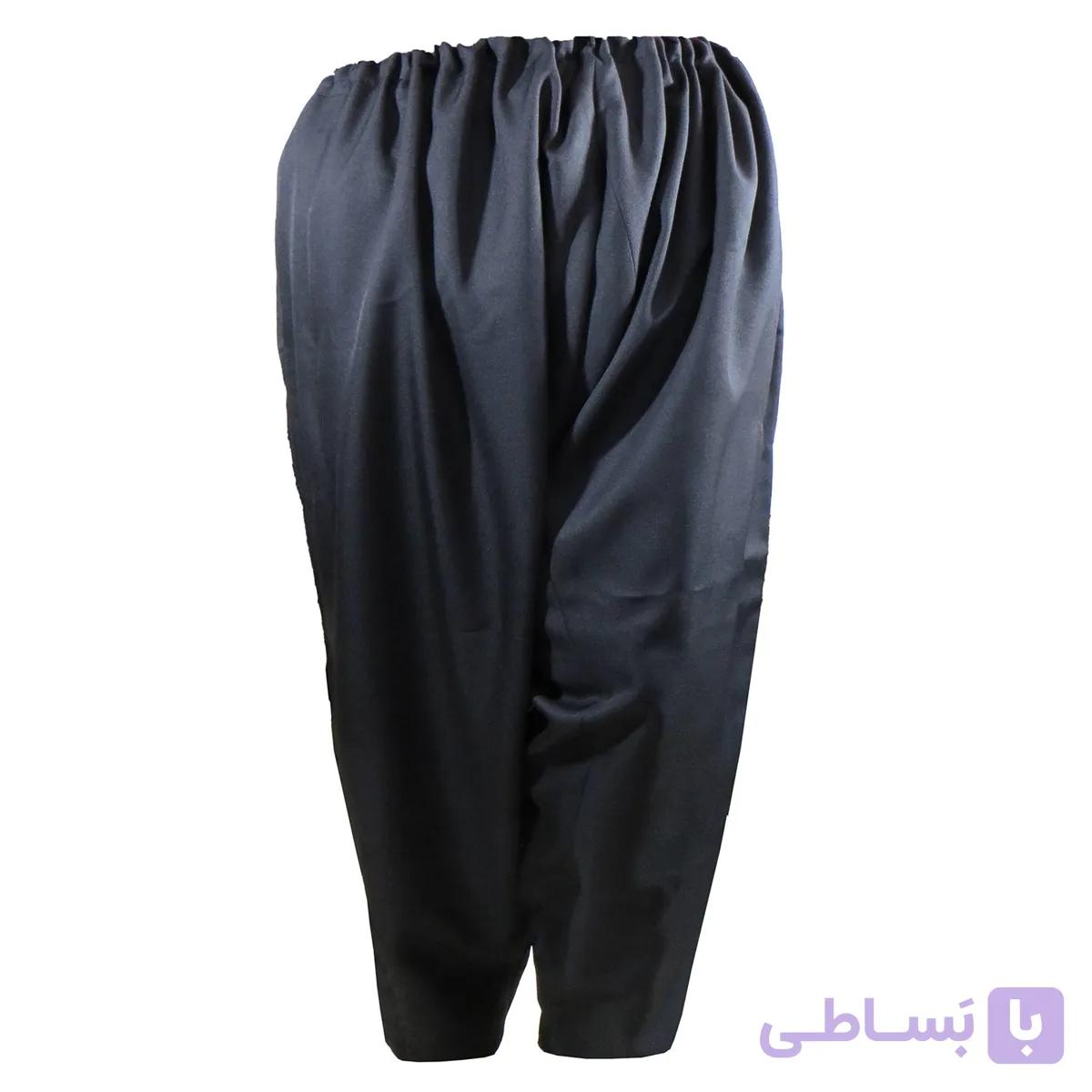 شلوار کردی مجلسی مردانه پارچه فاستونی درجه یک نوک مدادی قد 110 — تصویر 1