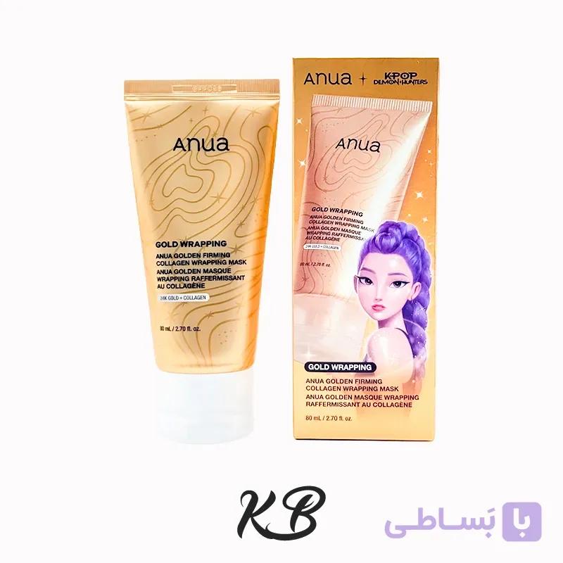 ماسک طلا سفت کننده و کلاژن پوست آنوا