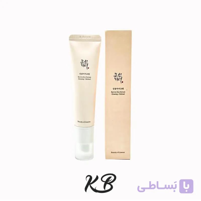 بیوتی آف جوسان سرم آبرسان و ضد چروک جینسینگ و رتینول دور چشم 30ml — تصویر 1