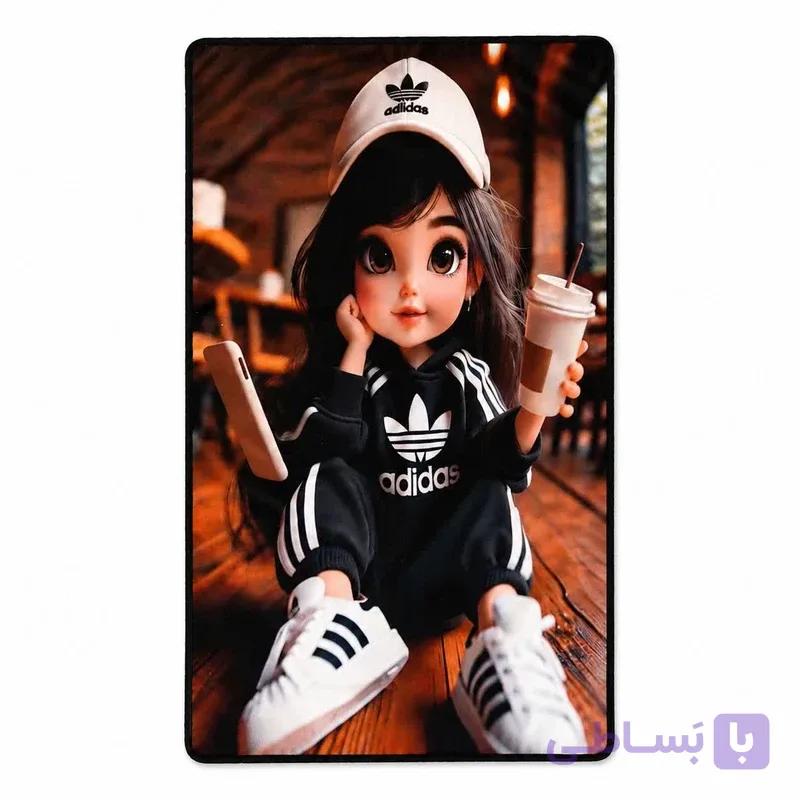 حوله ورزشی میکرو پنبه سایز ۵۰×۱۰۰ سانتی‌متر مدل دختر ادیداس کد A368 — تصویر 1