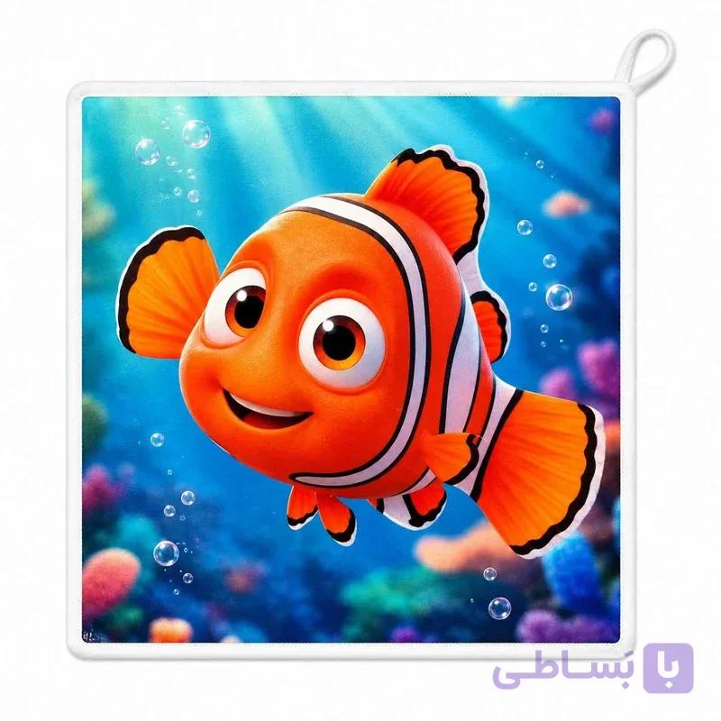 حوله دست و صورت نوزاد مدل ماهی نمو NEMO — تصویر 1