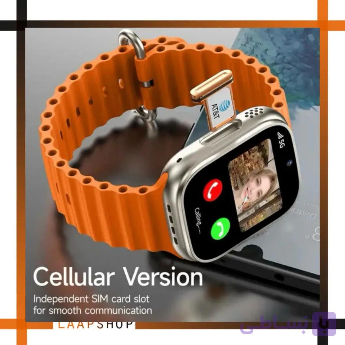 ساعت هوشمند 4G مدل T83 — تصویر 1
