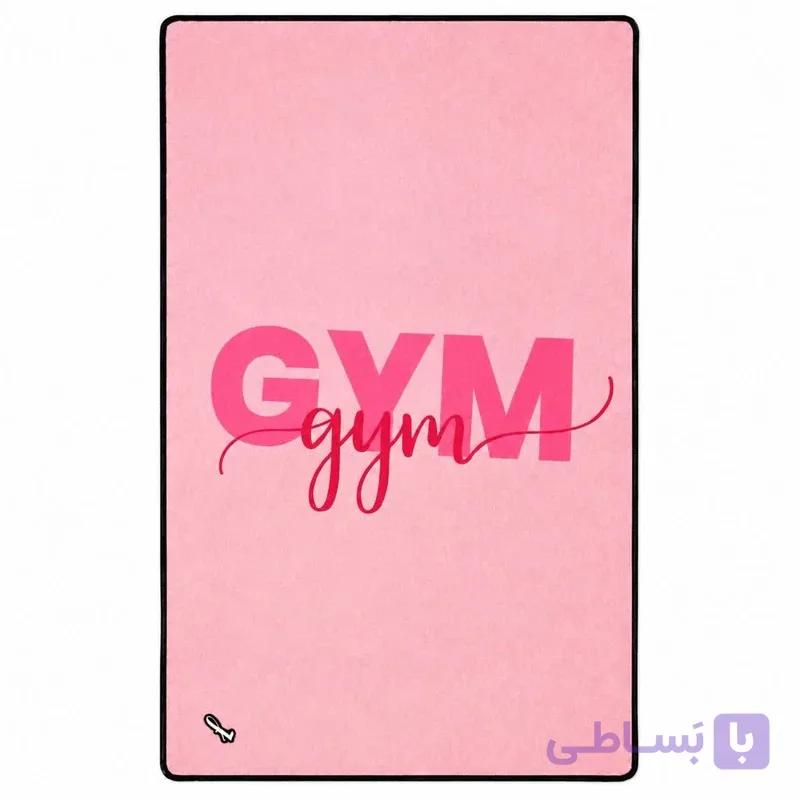 حوله ورزشی میکرو پنبه سایز ۵۰×۱۰۰ سانتی‌متر مدل مدل GYM کد A377 — تصویر 1