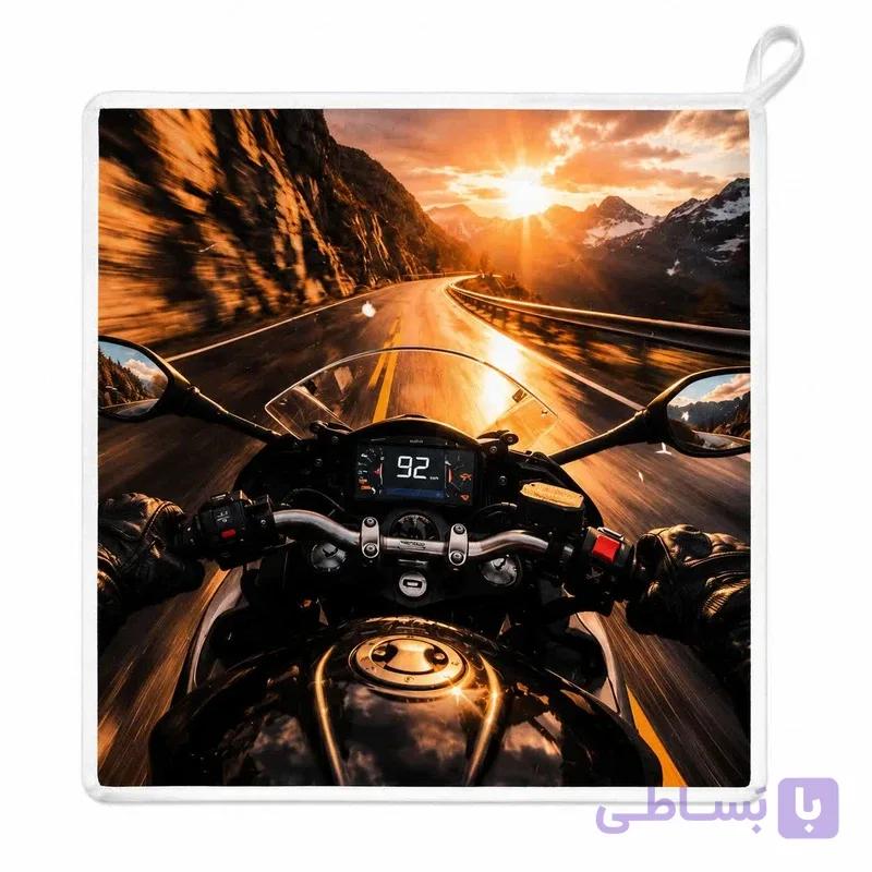 حوله دستی میکرو پنبه سایز 31×31 سانتی متر کد 301 — تصویر 1