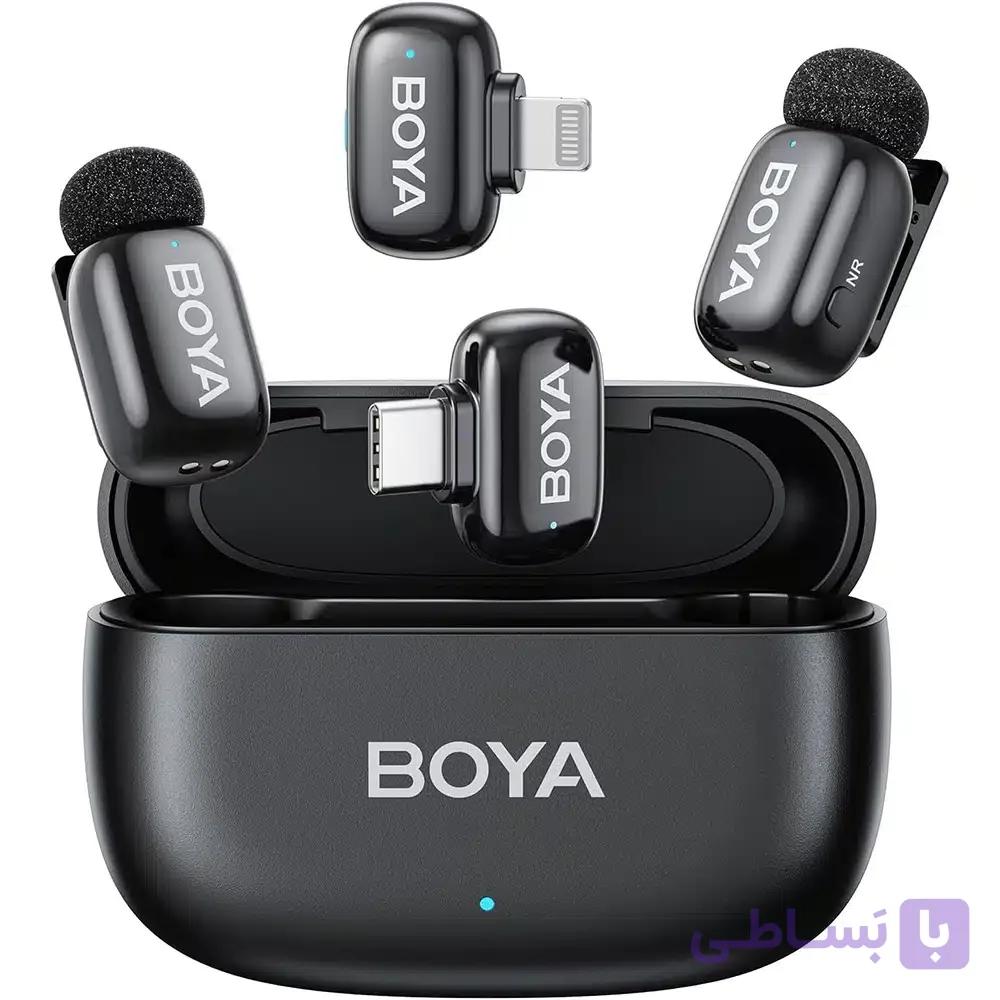 میکروفون یقه ای بویا مدل BOYA Mini 23 رابط Type C — تصویر 1