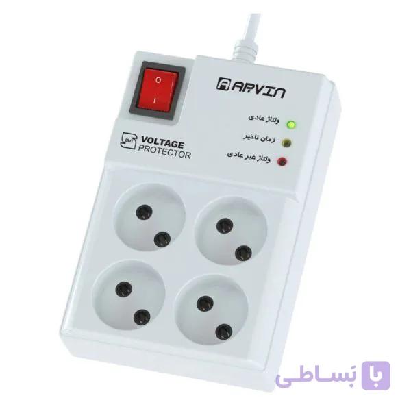 محافظ ولتاژ آروین 4 متری مدل PA704