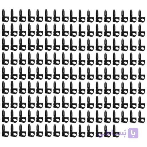 بست کابل رولپلاک دار ممتاز کد17 بسته 150عددی — تصویر 1