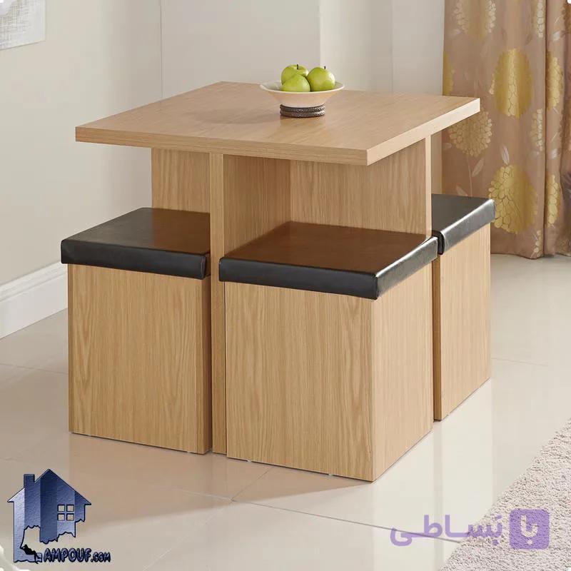 ست میز نهارخوری کمجا DTJ8 — تصویر 1