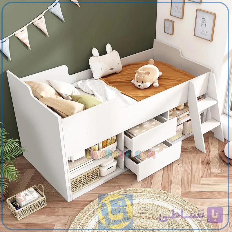 تخت خواب یک نفره SBJ306 — تصویر 1
