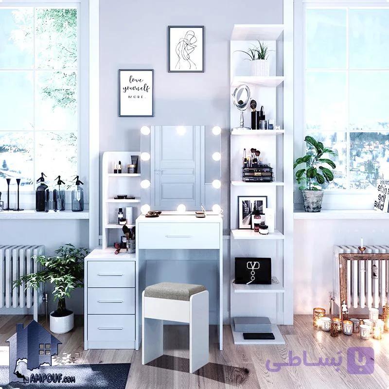 میز آرایش لامپ دار DJ637 — تصویر 1