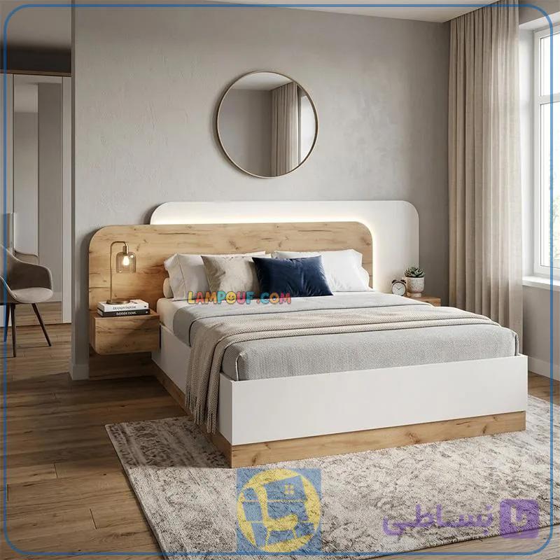 تخت خواب دو نفره DBJ236 — تصویر 1