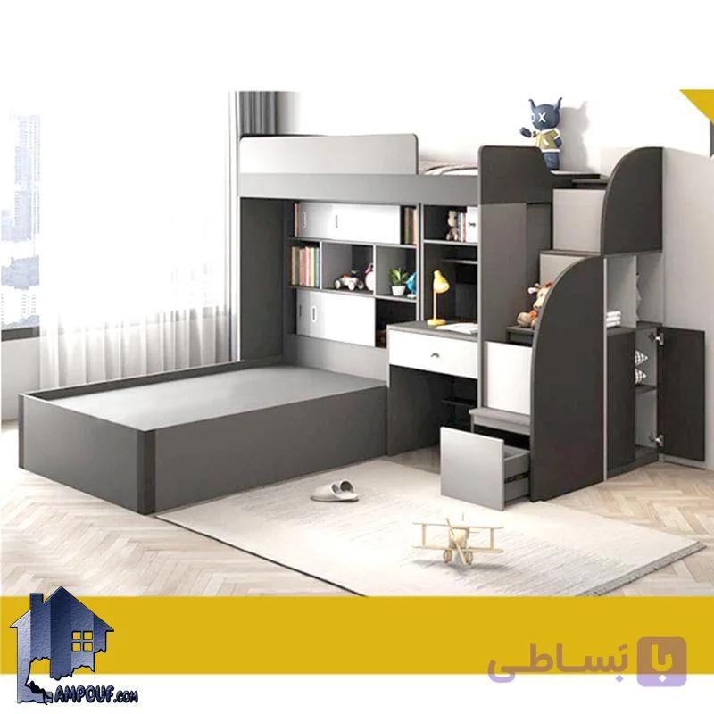 تخت خواب دو طبقه TBJ105 — تصویر 1