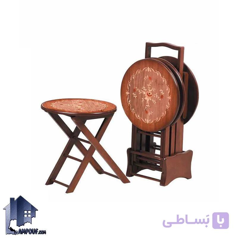 میز عسلی چمدانی HOA67 — تصویر 1