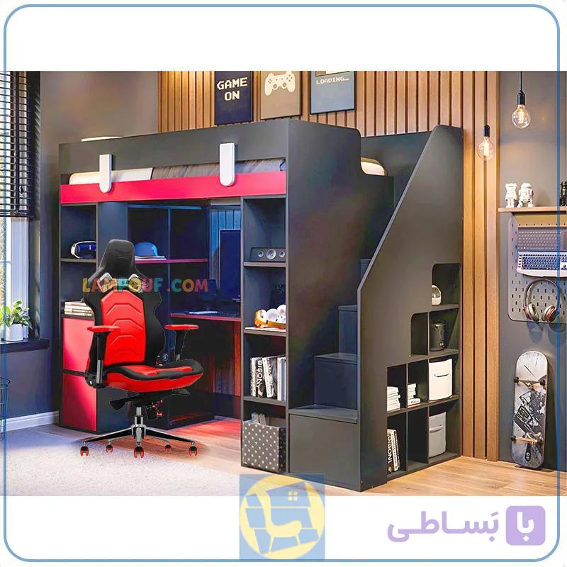 تخت خواب دو طبقه TBJ184 — تصویر 1