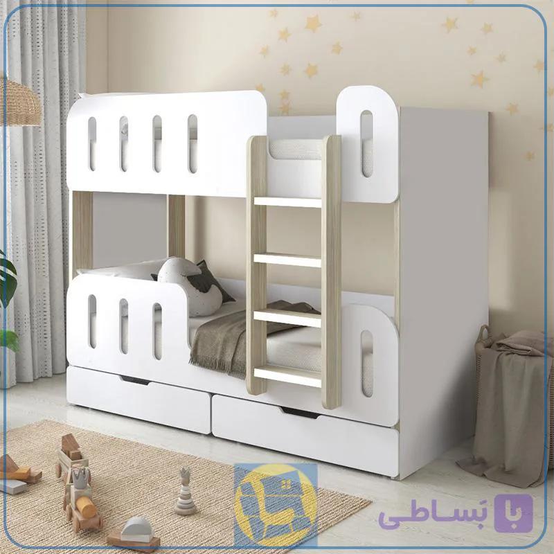تخت خواب دو طبقه TBJ171 — تصویر 1