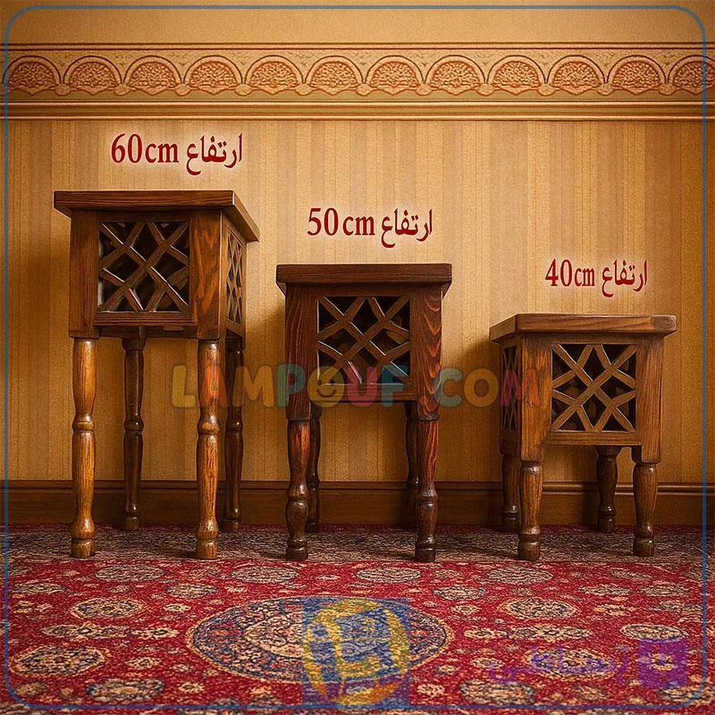 میز عسلی سنتی Trk265 — تصویر 1
