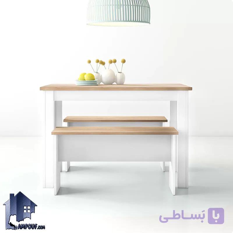 ست میز و نیمکت نهارخوری DTJ80 — تصویر 1